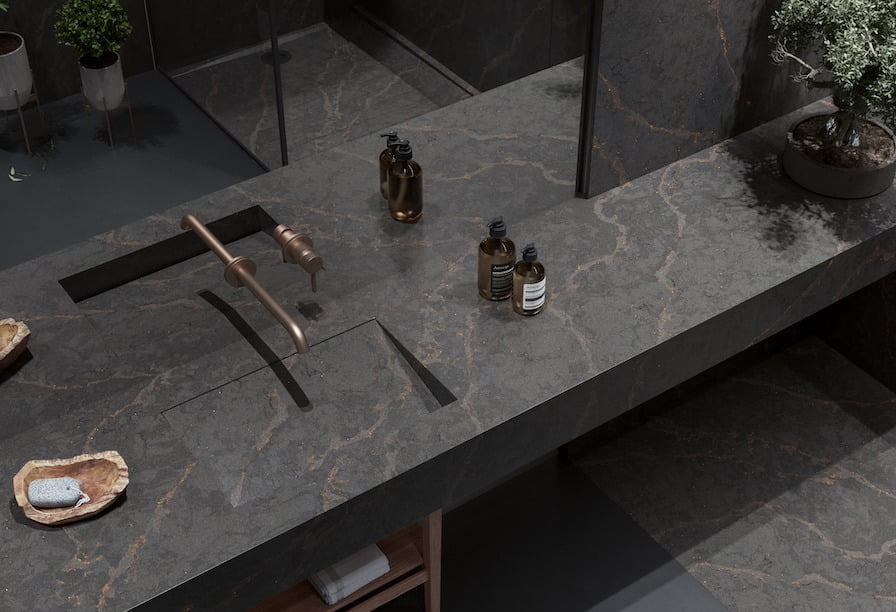 Silestone Le Chic Bohemian Flame