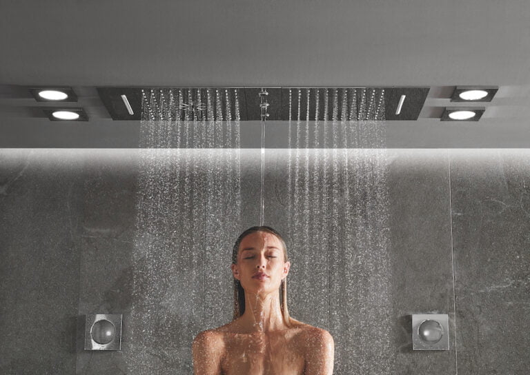 GROHE SPA: Badkamerdesign op maat GROHE SPA Regendouche Aqua Chrome