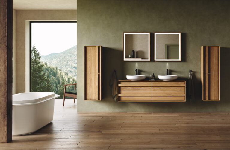 Duravit introduceert massief houten badkamerserie Ocavo