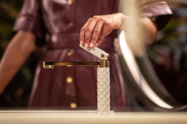 Nieuwe Gessi kraan geïnspireerd op haute couture